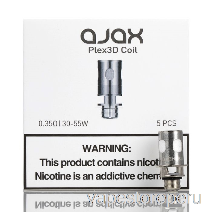 Bobinas De Repuesto Vape Smoke Innokin Ajax Plex3d Bobinas De 0.35ohm Ajax Plex3d